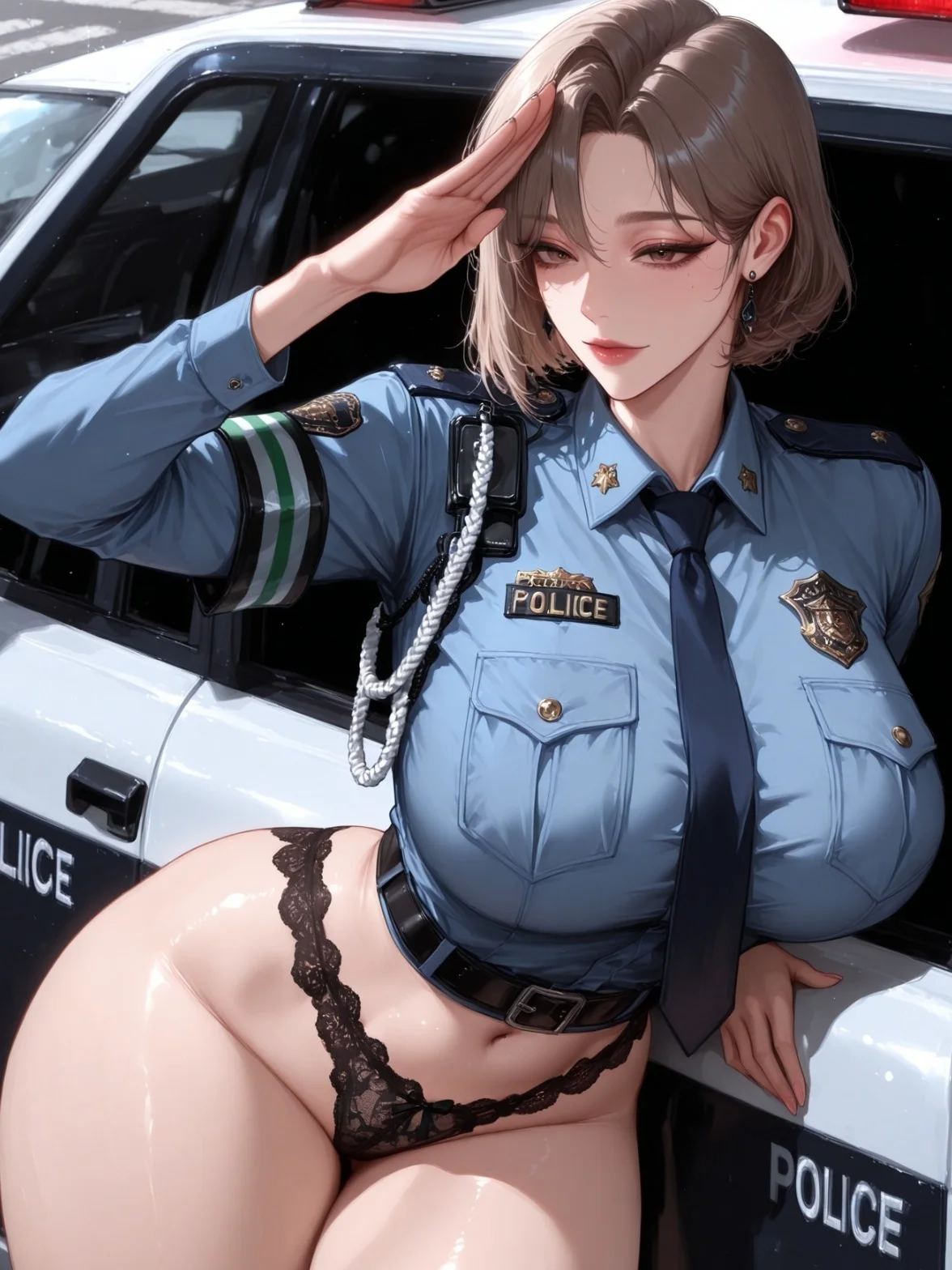 物色的网约车司机乘客竟然是女警花