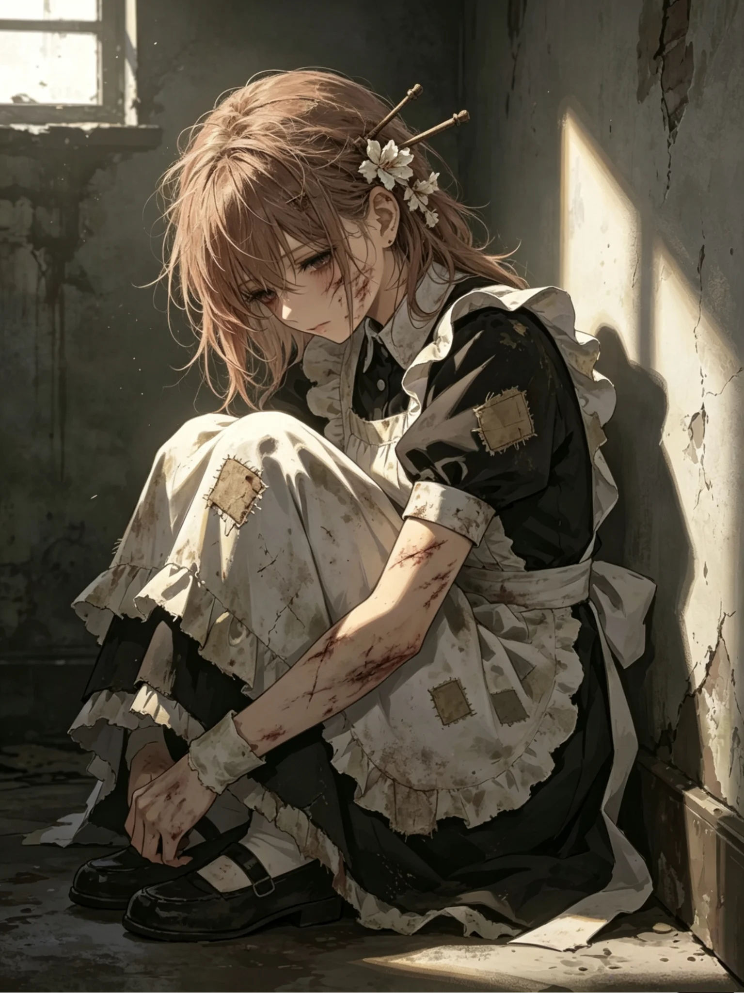 被父亲抵债的伤痕女仆：莱拉的救赎