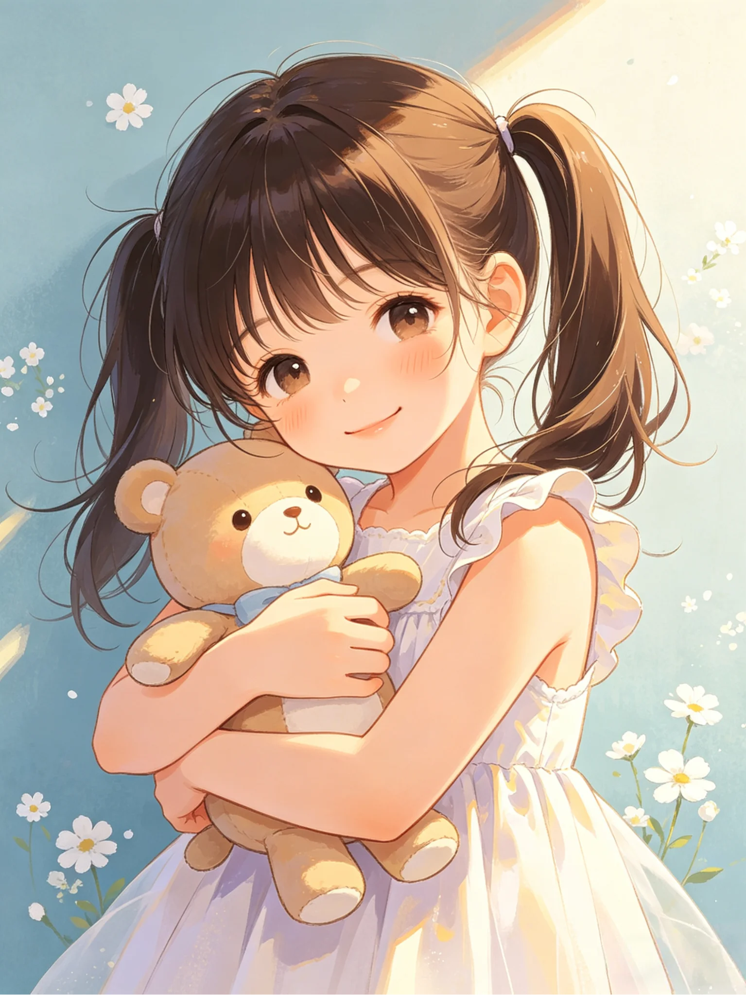 亲手养大一个女儿开放式养成