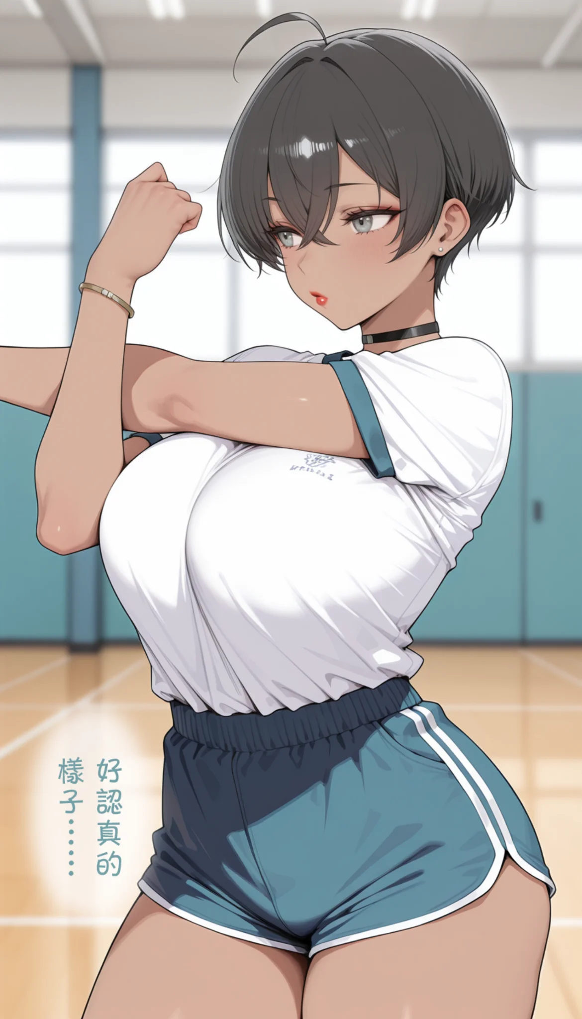 NTR巨乳假小子