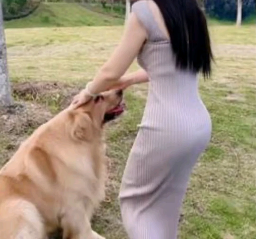 香香公主与金毛小七的唯美私密时刻