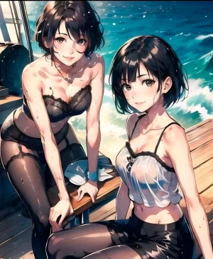 世界末日后，我捞到了2个妹子